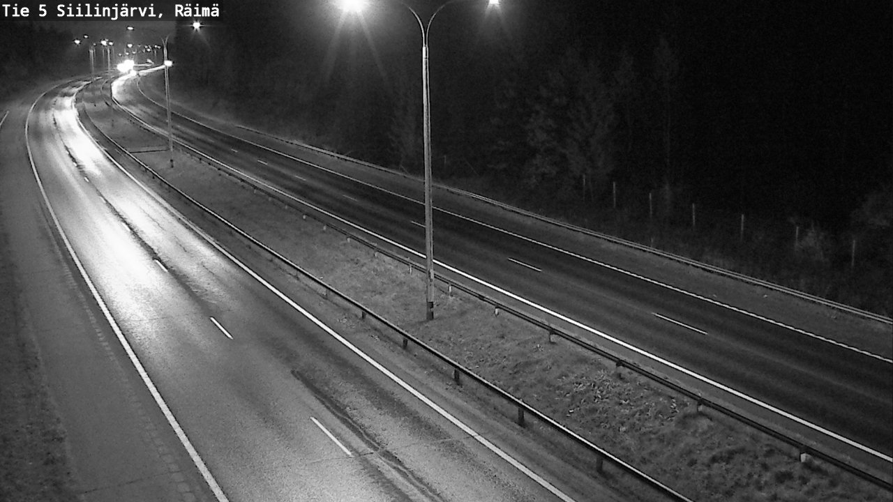 Weather Camera Image Road Siilinjärvi, Räimä, Siilinjärvi, Pohjois-Savo