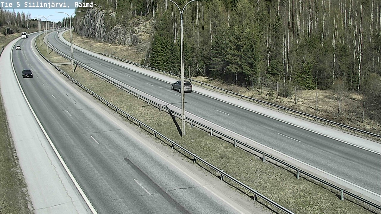 Kelikamerat Kuva Tie 5 Siilinjärvi, Räimä, Siilinjärvi, Pohjois-Savo