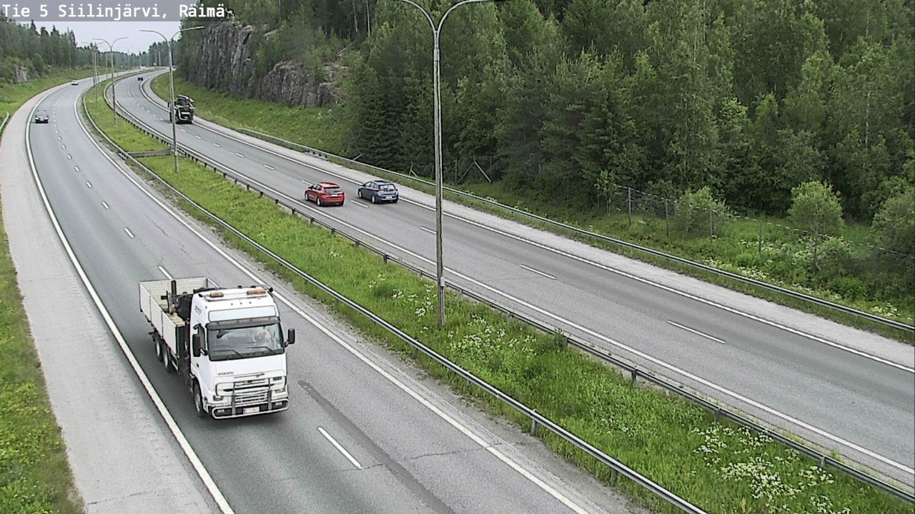 Weather Camera Image Road Siilinjärvi, Räimä, Siilinjärvi, Pohjois-Savo