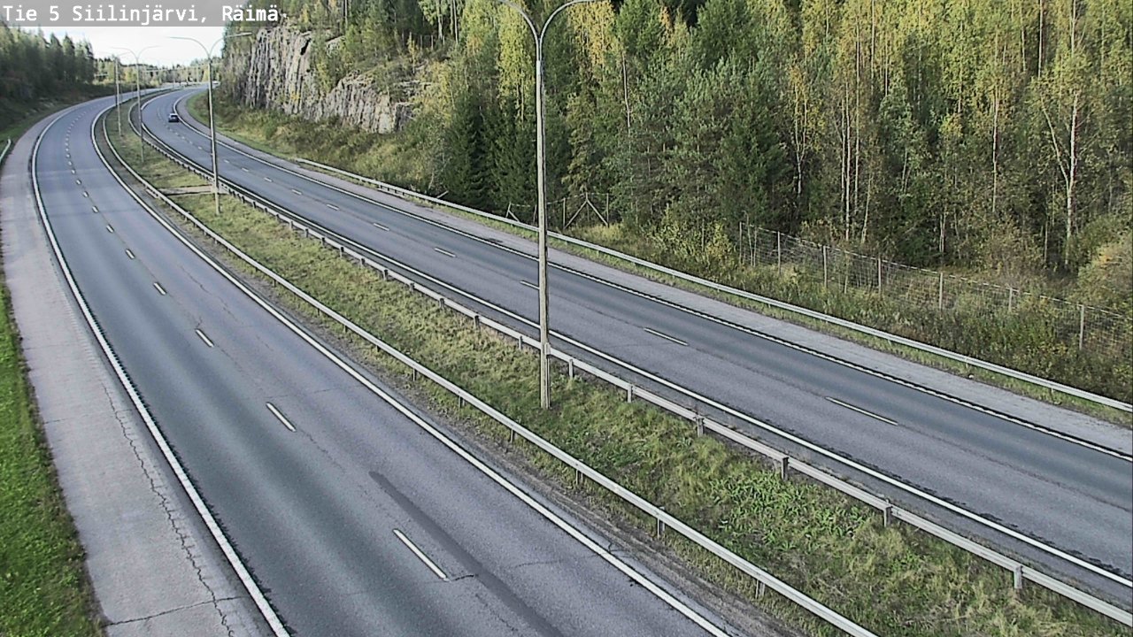 Weather Camera Image Road Siilinjärvi, Räimä, Siilinjärvi, Pohjois-Savo