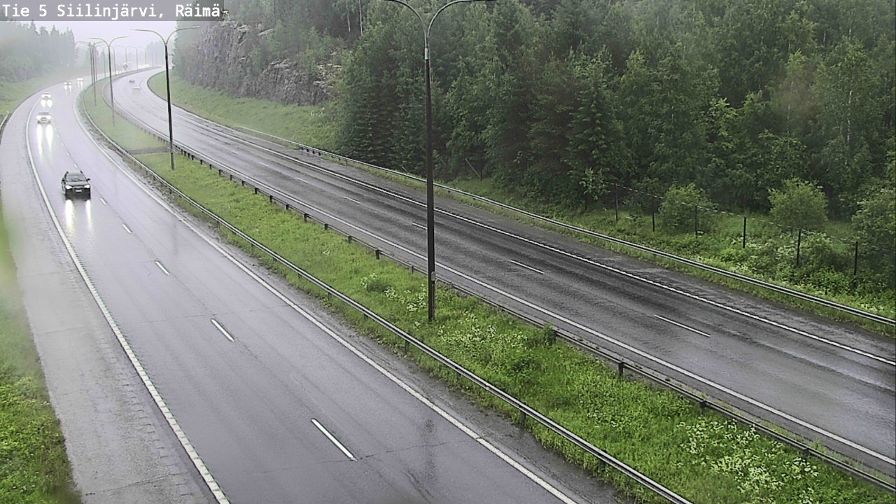 Weather Camera Image Väg 5 Siilinjärvi, Räimä, Siilinjärvi, Pohjois-Savo
