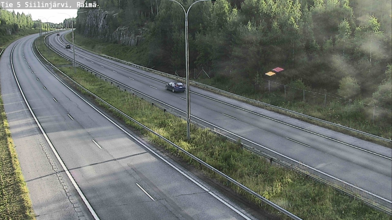 Weather Camera Image Väg 5 Siilinjärvi, Räimä, Siilinjärvi, Pohjois-Savo