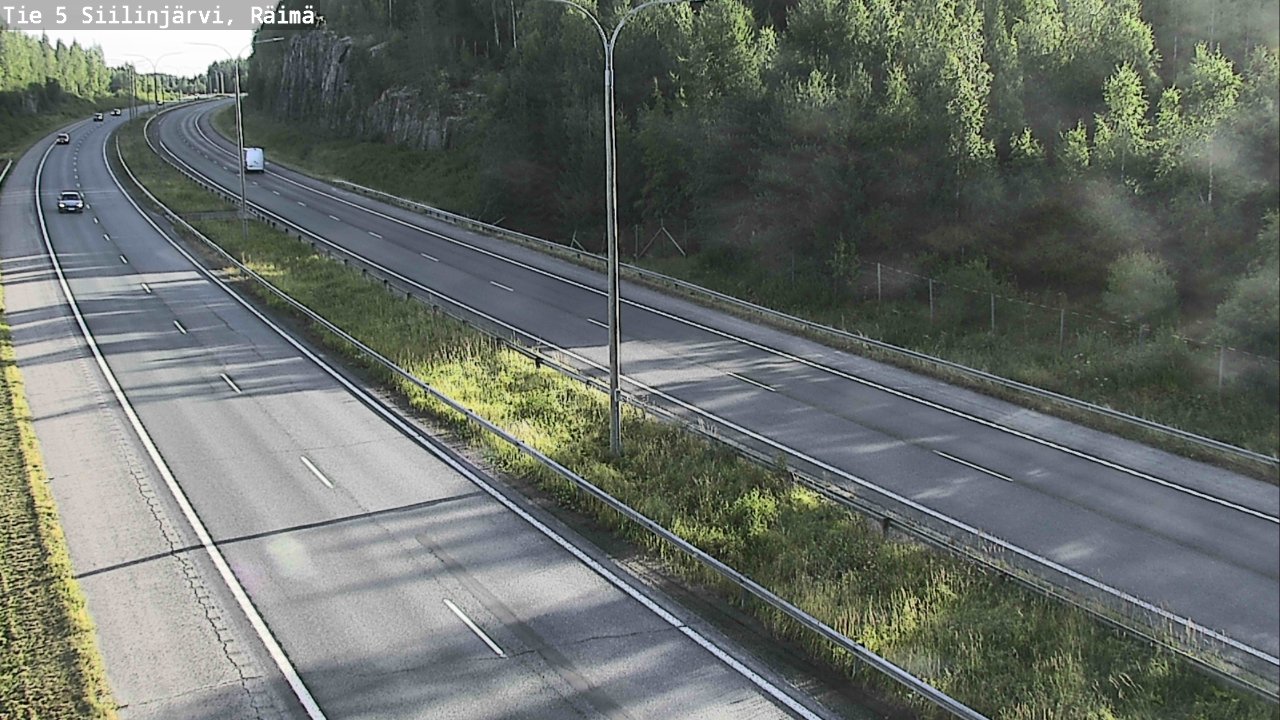 Weather Camera Image Väg 5 Siilinjärvi, Räimä, Siilinjärvi, Pohjois-Savo