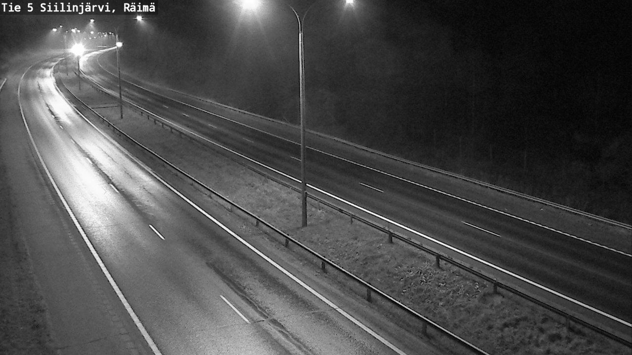 Weather Camera Image Road Siilinjärvi, Räimä, Siilinjärvi, Pohjois-Savo