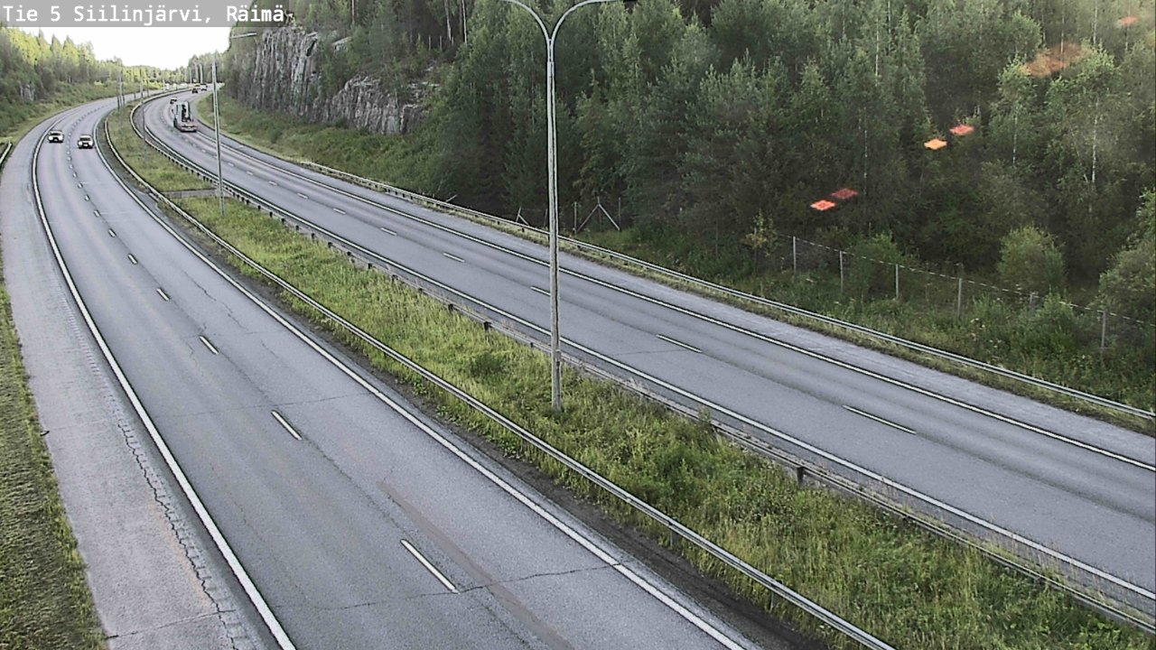 Weather Camera Image Road Siilinjärvi, Räimä, Siilinjärvi, Pohjois-Savo