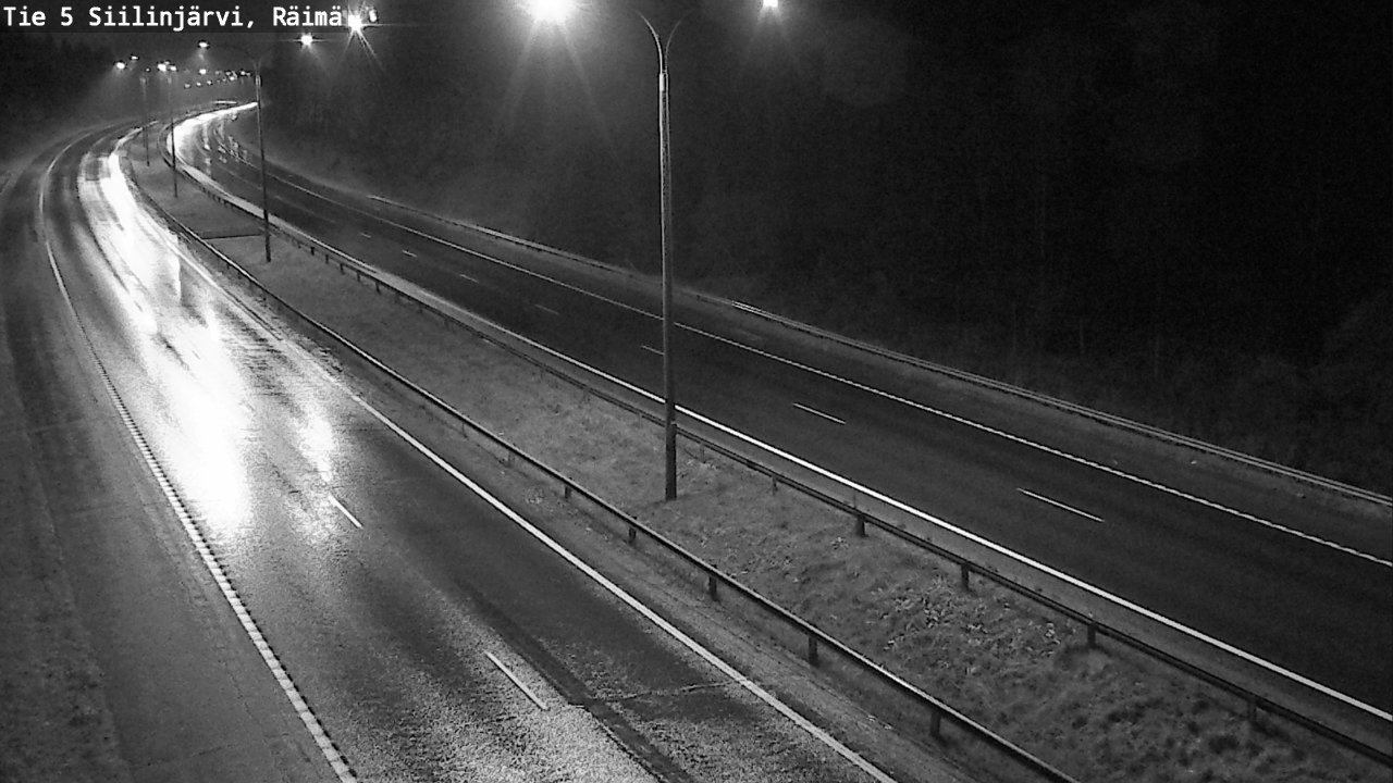 Weather Camera Image Road Siilinjärvi, Räimä, Siilinjärvi, Pohjois-Savo