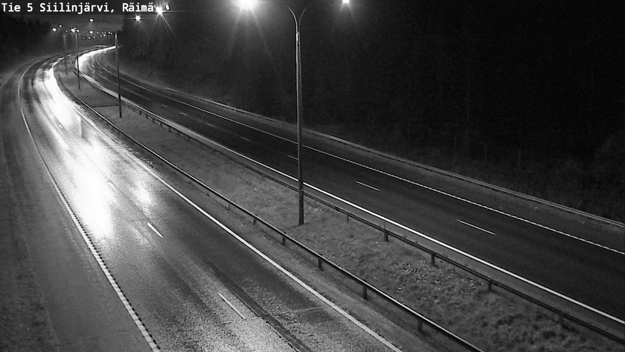 Weather Camera Image Road Siilinjärvi, Räimä, Siilinjärvi, Pohjois-Savo