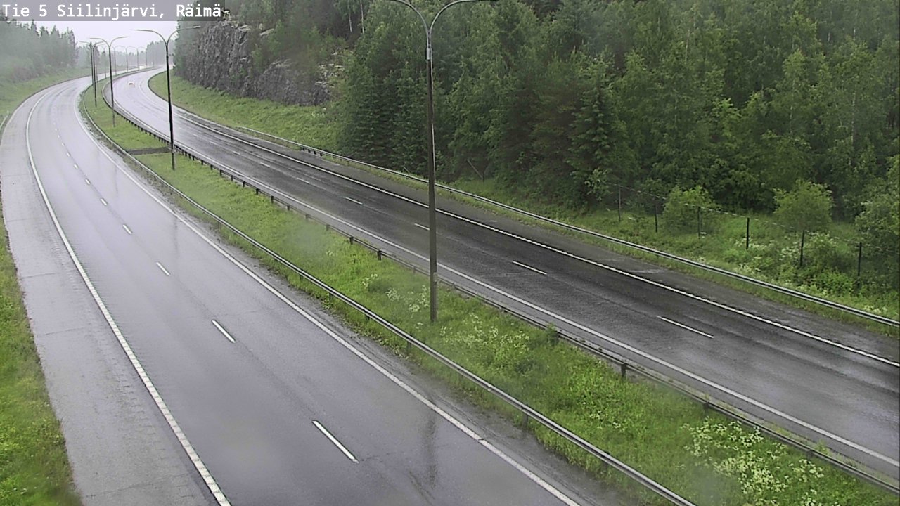 Weather Camera Image Road Siilinjärvi, Räimä, Siilinjärvi, Pohjois-Savo