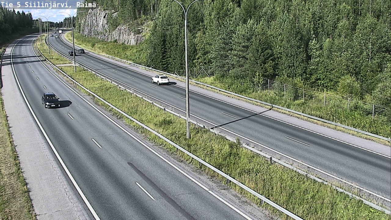 Kelikamerat Kuva Tie 5 Siilinjärvi, Räimä, Siilinjärvi, Pohjois-Savo