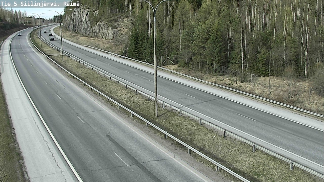Kelikamerat Kuva Tie 5 Siilinjärvi, Räimä, Siilinjärvi, Pohjois-Savo