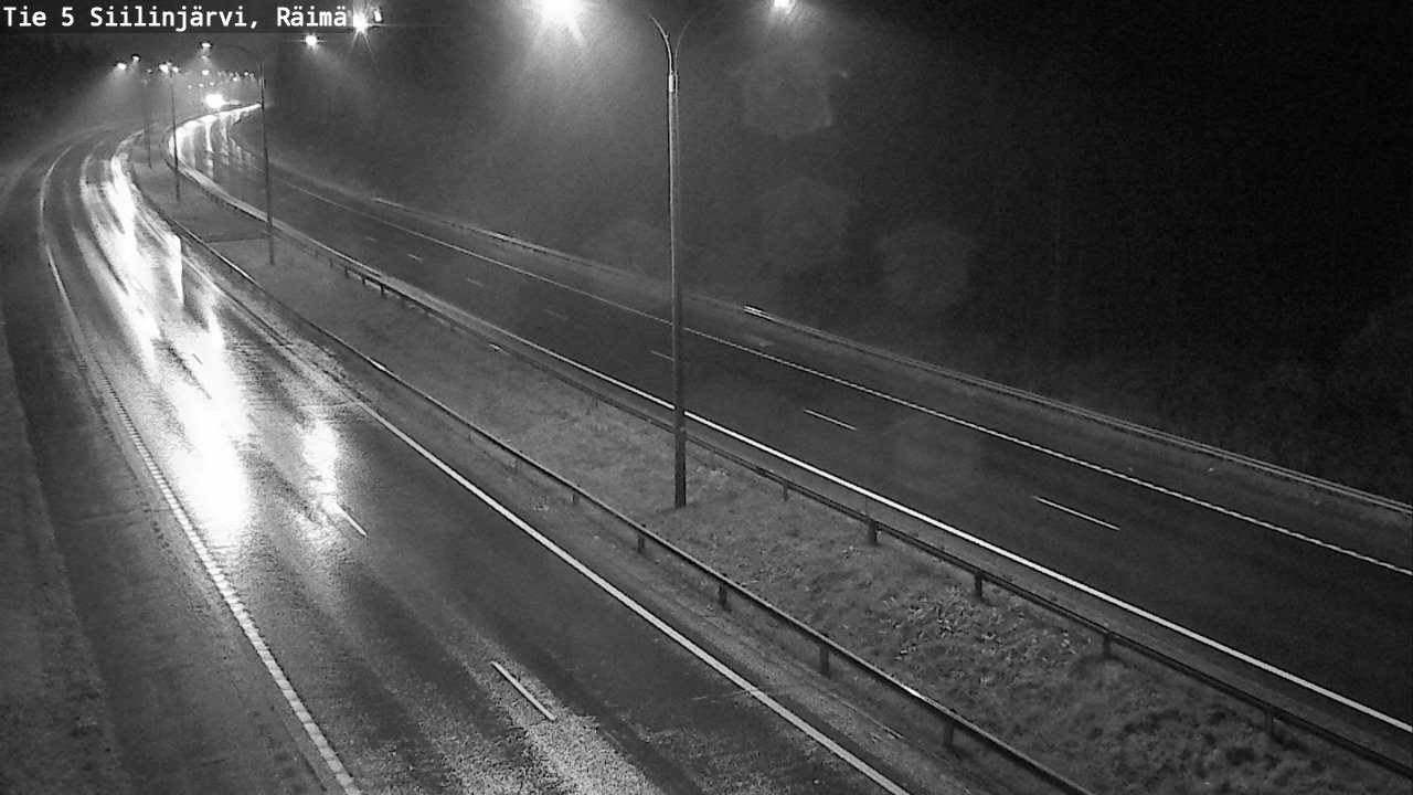 Weather Camera Image Road Siilinjärvi, Räimä, Siilinjärvi, Pohjois-Savo