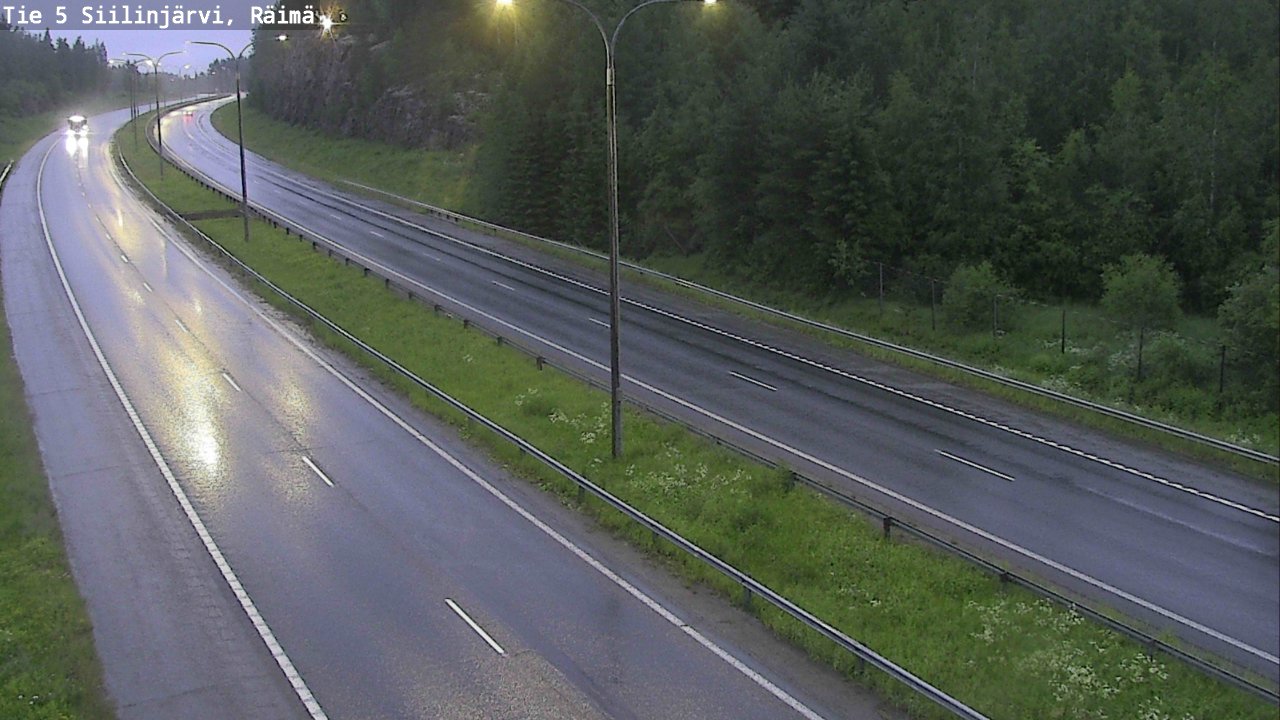 Weather Camera Image Road Siilinjärvi, Räimä, Siilinjärvi, Pohjois-Savo
