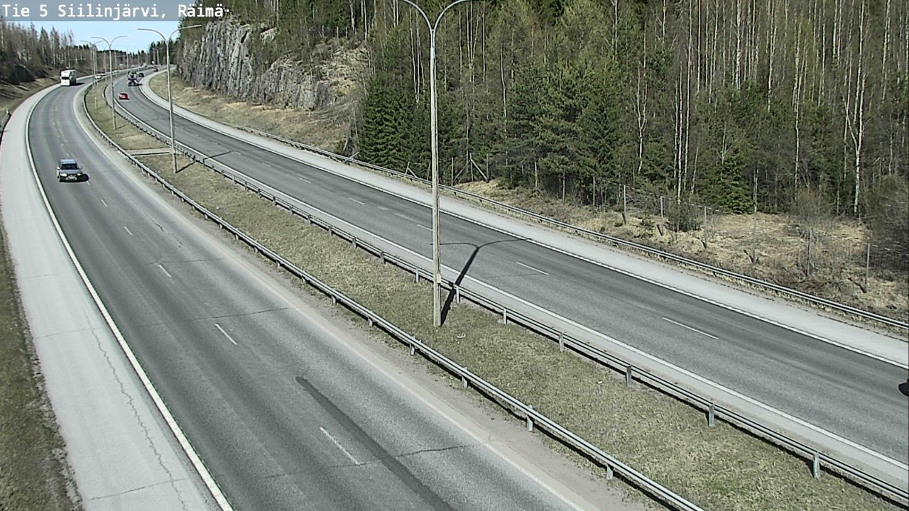 Kelikamerat Kuva Tie 5 Siilinjärvi, Räimä, Siilinjärvi, Pohjois-Savo