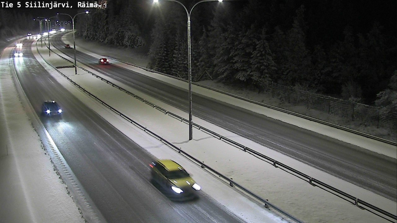 Kelikamerat Kuva Tie 5 Siilinjärvi, Räimä, Siilinjärvi, Pohjois-Savo