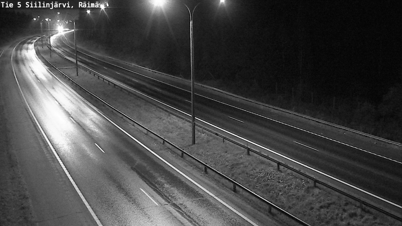 Weather Camera Image Road Siilinjärvi, Räimä, Siilinjärvi, Pohjois-Savo