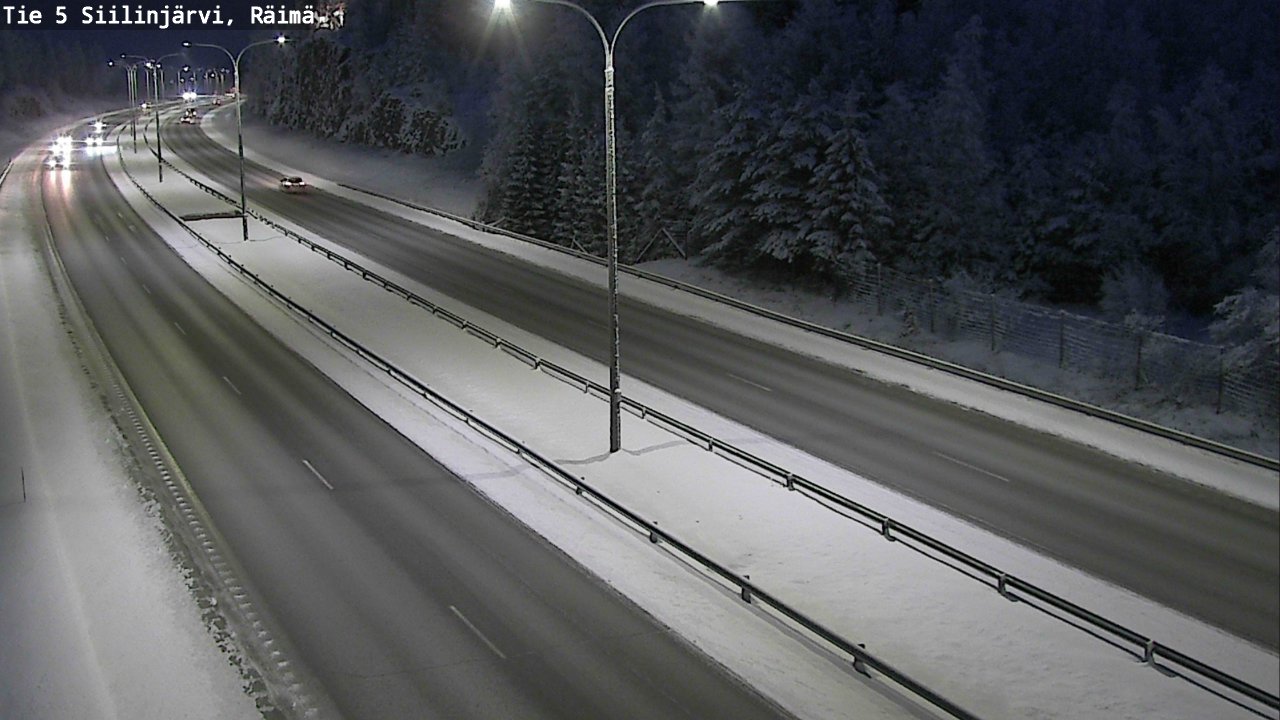Weather Camera Image Road Siilinjärvi, Räimä, Siilinjärvi, Pohjois-Savo