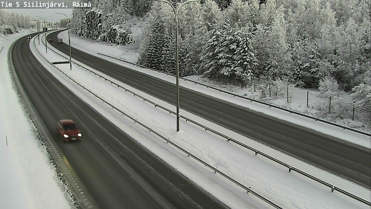 Kelikamerat Kuva Tie 5 Siilinjärvi, Räimä, Siilinjärvi, Pohjois-Savo