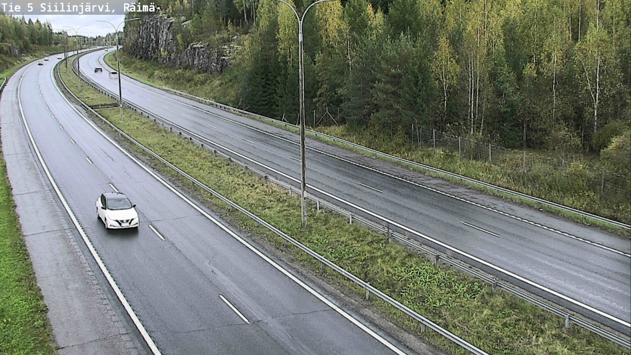Weather Camera Image Road Siilinjärvi, Räimä, Siilinjärvi, Pohjois-Savo