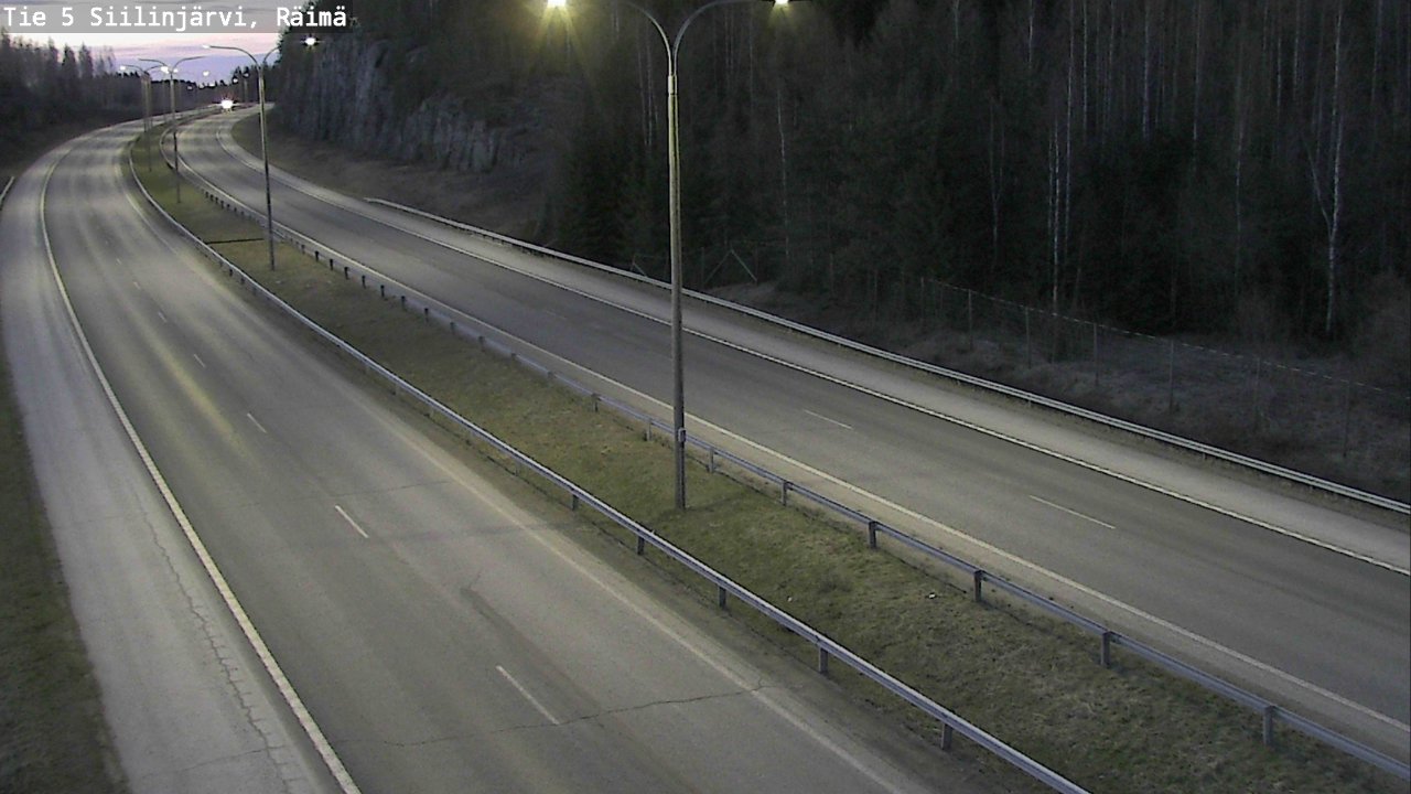 Kelikamerat Kuva Tie 5 Siilinjärvi, Räimä, Siilinjärvi, Pohjois-Savo