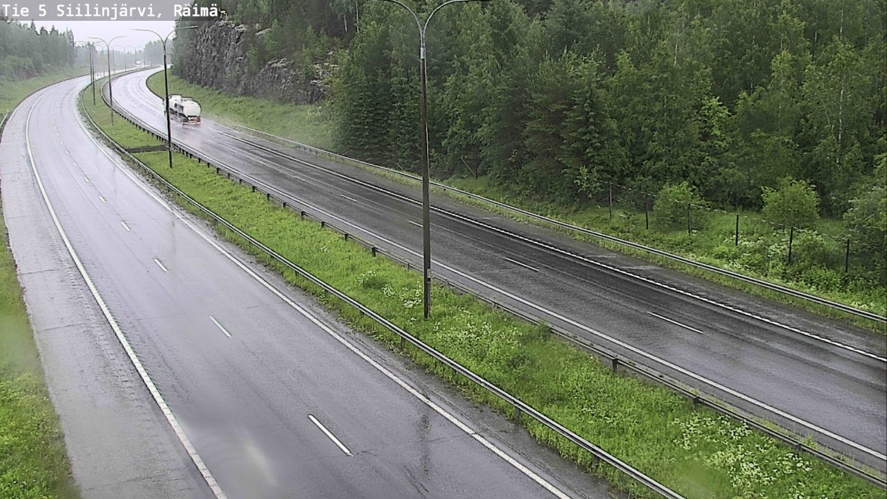 Weather Camera Image Road Siilinjärvi, Räimä, Siilinjärvi, Pohjois-Savo