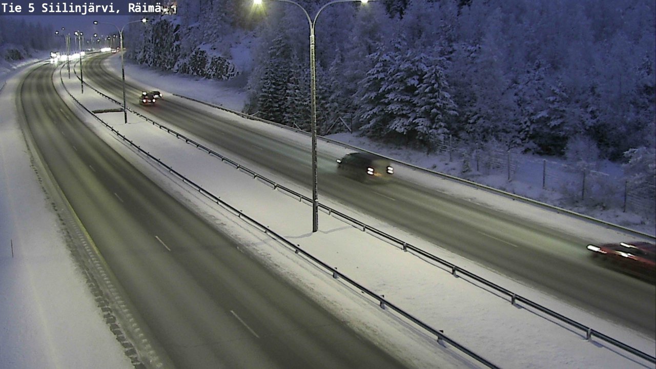 Kelikamerat Kuva Tie 5 Siilinjärvi, Räimä, Siilinjärvi, Pohjois-Savo