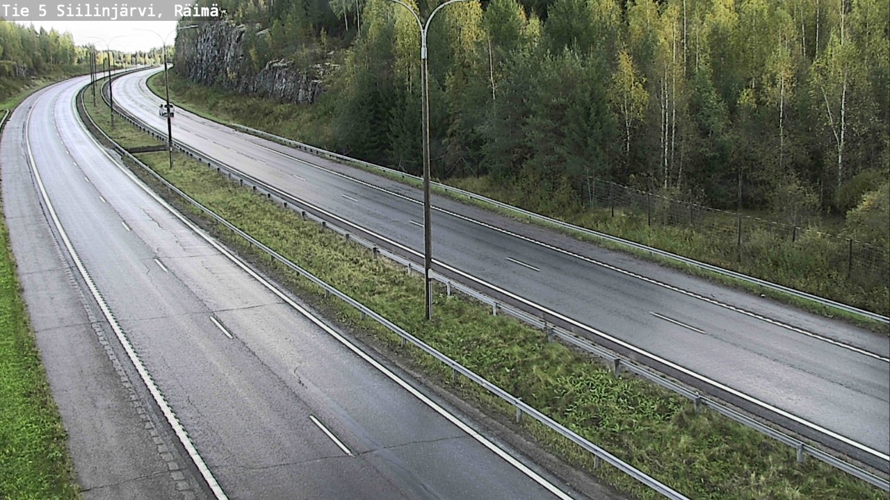 Weather Camera Image Road Siilinjärvi, Räimä, Siilinjärvi, Pohjois-Savo