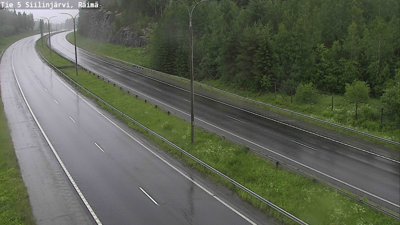 Weather Camera Image Road Siilinjärvi, Räimä, Siilinjärvi, Pohjois-Savo