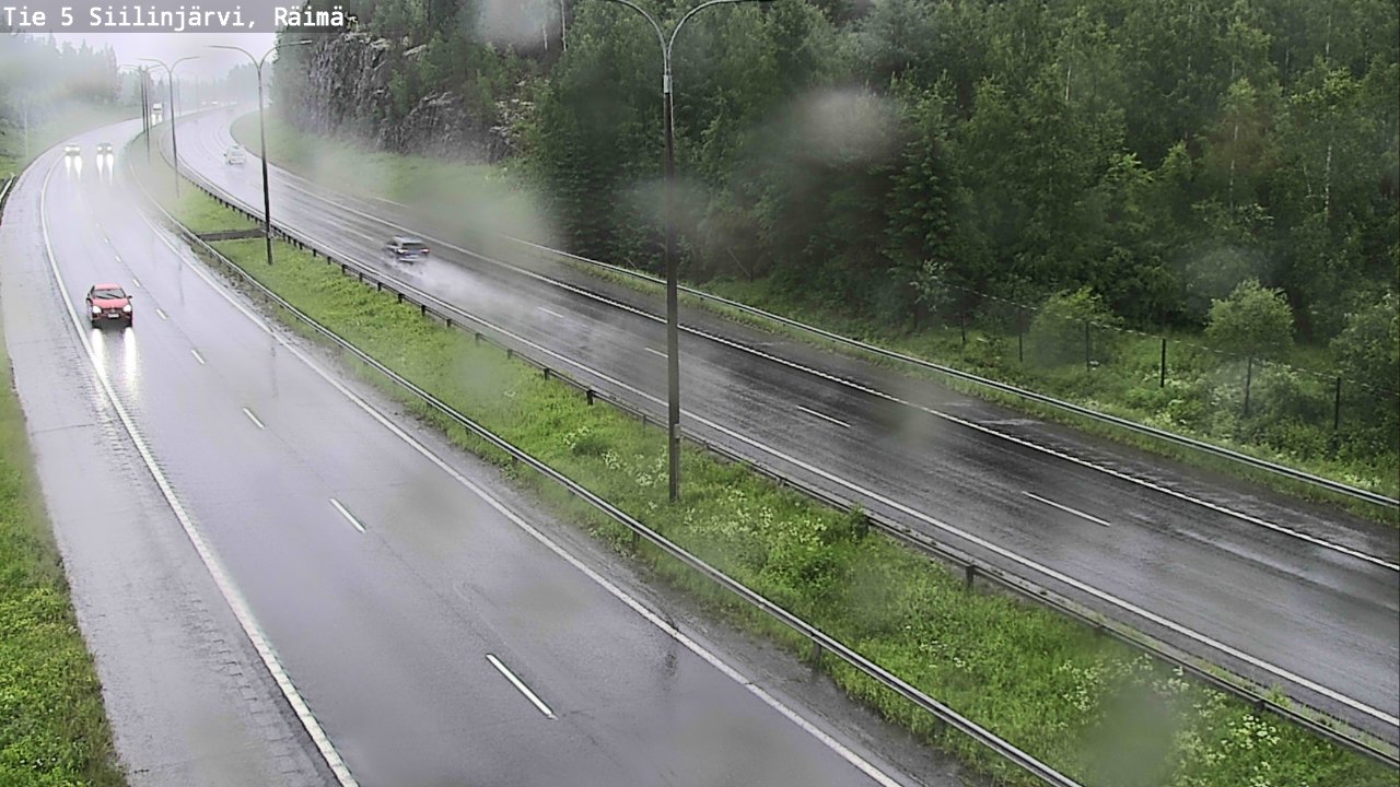 Weather Camera Image Väg 5 Siilinjärvi, Räimä, Siilinjärvi, Pohjois-Savo