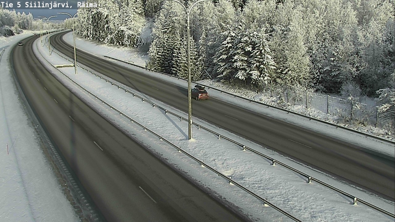 Kelikamerat Kuva Tie 5 Siilinjärvi, Räimä, Siilinjärvi, Pohjois-Savo