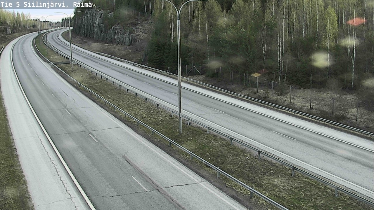 Weather Camera Image Road Siilinjärvi, Räimä, Siilinjärvi, Pohjois-Savo