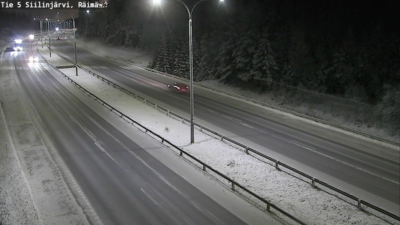 Weather Camera Image Road Siilinjärvi, Räimä, Siilinjärvi, Pohjois-Savo
