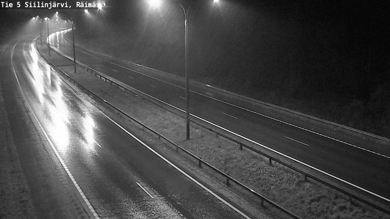 Weather Camera Image Road Siilinjärvi, Räimä, Siilinjärvi, Pohjois-Savo