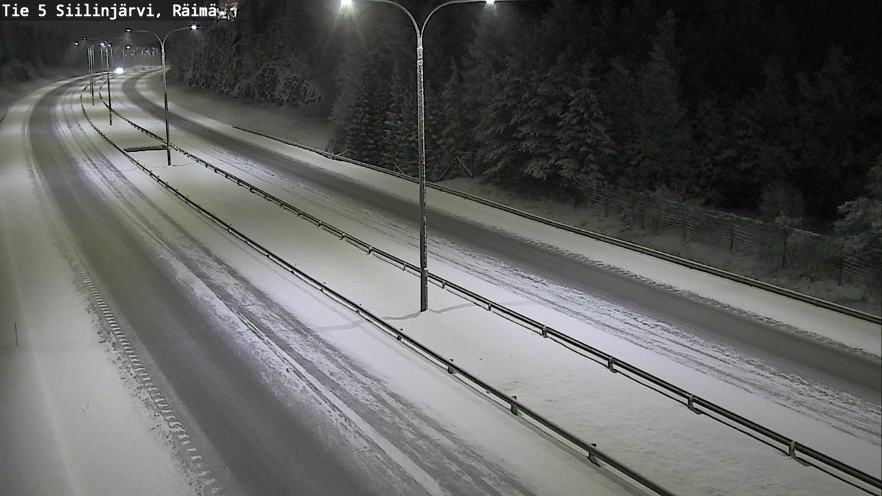 Kelikamerat Kuva Tie 5 Siilinjärvi, Räimä, Siilinjärvi, Pohjois-Savo