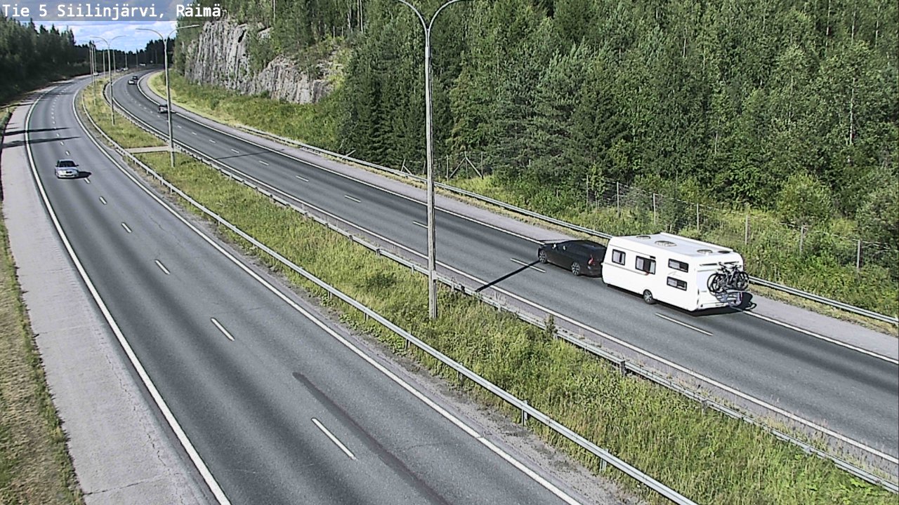 Kelikamerat Kuva Tie 5 Siilinjärvi, Räimä, Siilinjärvi, Pohjois-Savo