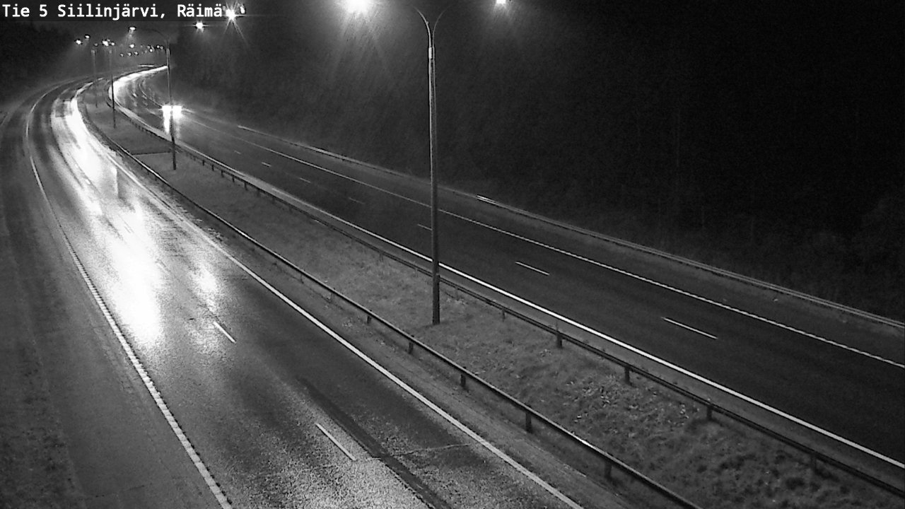 Weather Camera Image Road Siilinjärvi, Räimä, Siilinjärvi, Pohjois-Savo