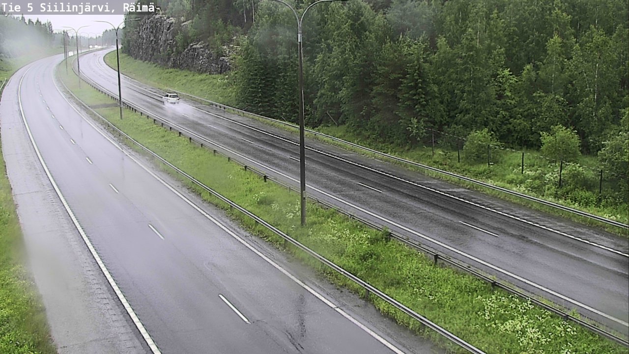 Weather Camera Image Road Siilinjärvi, Räimä, Siilinjärvi, Pohjois-Savo