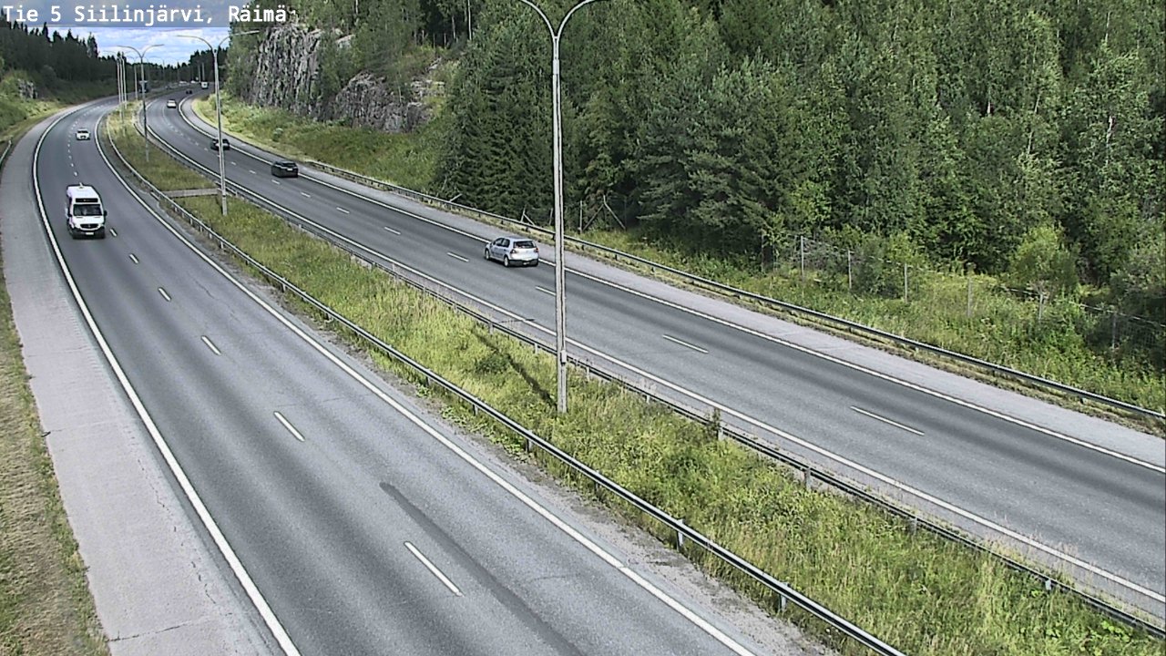 Kelikamerat Kuva Tie 5 Siilinjärvi, Räimä, Siilinjärvi, Pohjois-Savo