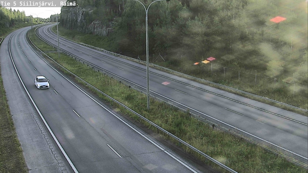 Weather Camera Image Road Siilinjärvi, Räimä, Siilinjärvi, Pohjois-Savo