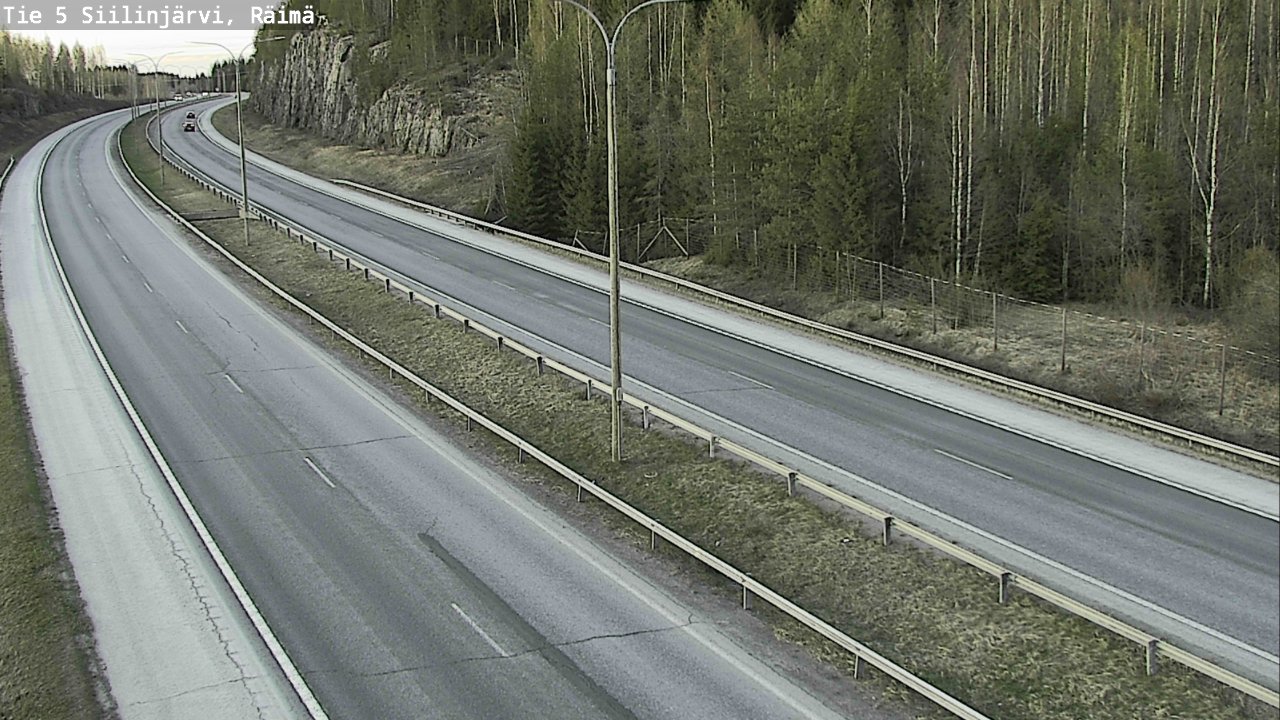 Kelikamerat Kuva Tie 5 Siilinjärvi, Räimä, Siilinjärvi, Pohjois-Savo