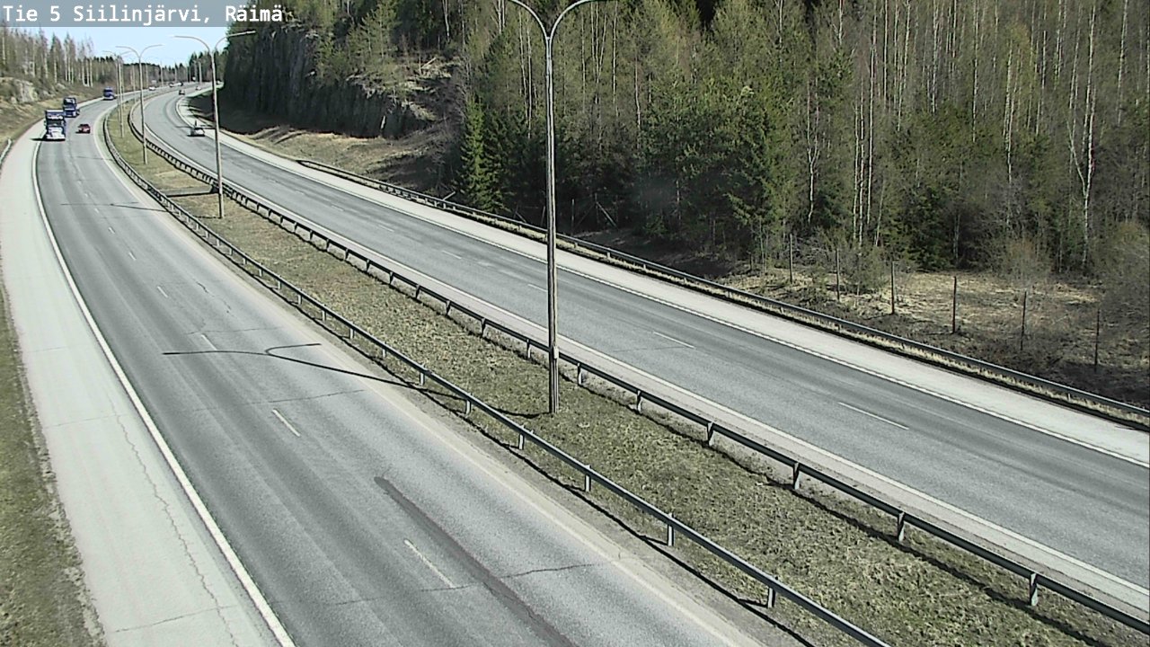 Kelikamerat Kuva Tie 5 Siilinjärvi, Räimä, Siilinjärvi, Pohjois-Savo
