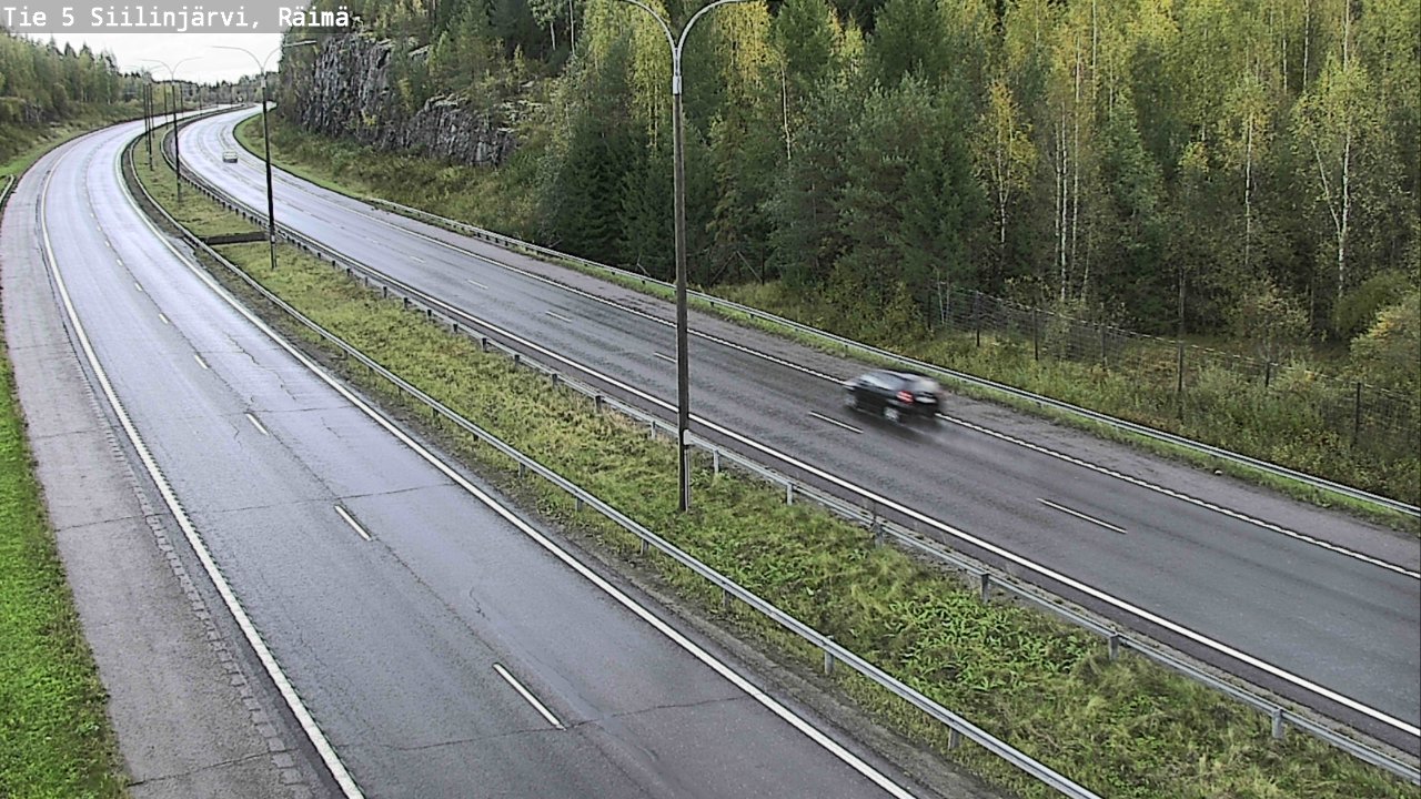 Weather Camera Image Road Siilinjärvi, Räimä, Siilinjärvi, Pohjois-Savo