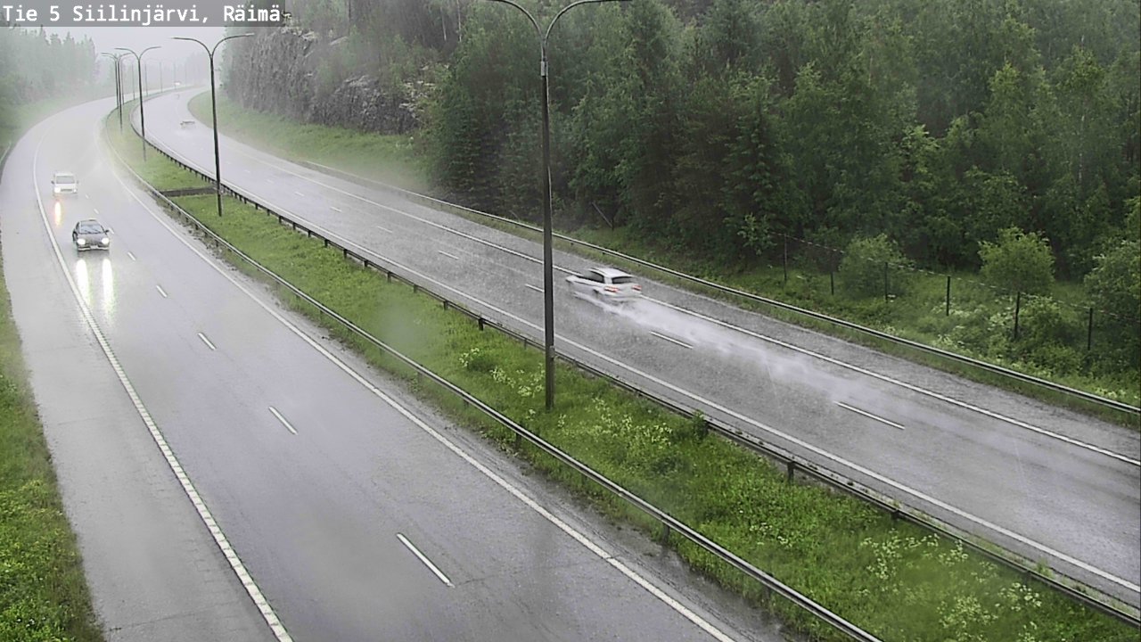 Weather Camera Image Road Siilinjärvi, Räimä, Siilinjärvi, Pohjois-Savo