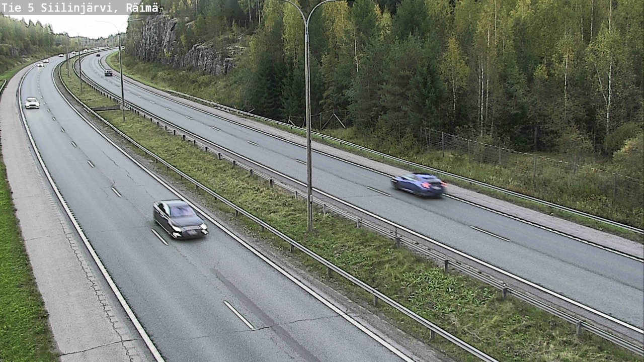 Weather Camera Image Road Siilinjärvi, Räimä, Siilinjärvi, Pohjois-Savo