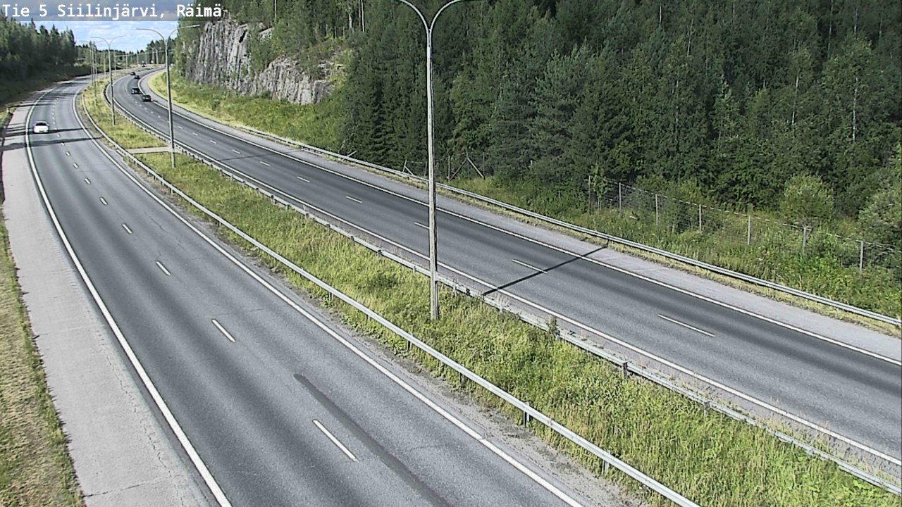 Kelikamerat Kuva Tie 5 Siilinjärvi, Räimä, Siilinjärvi, Pohjois-Savo