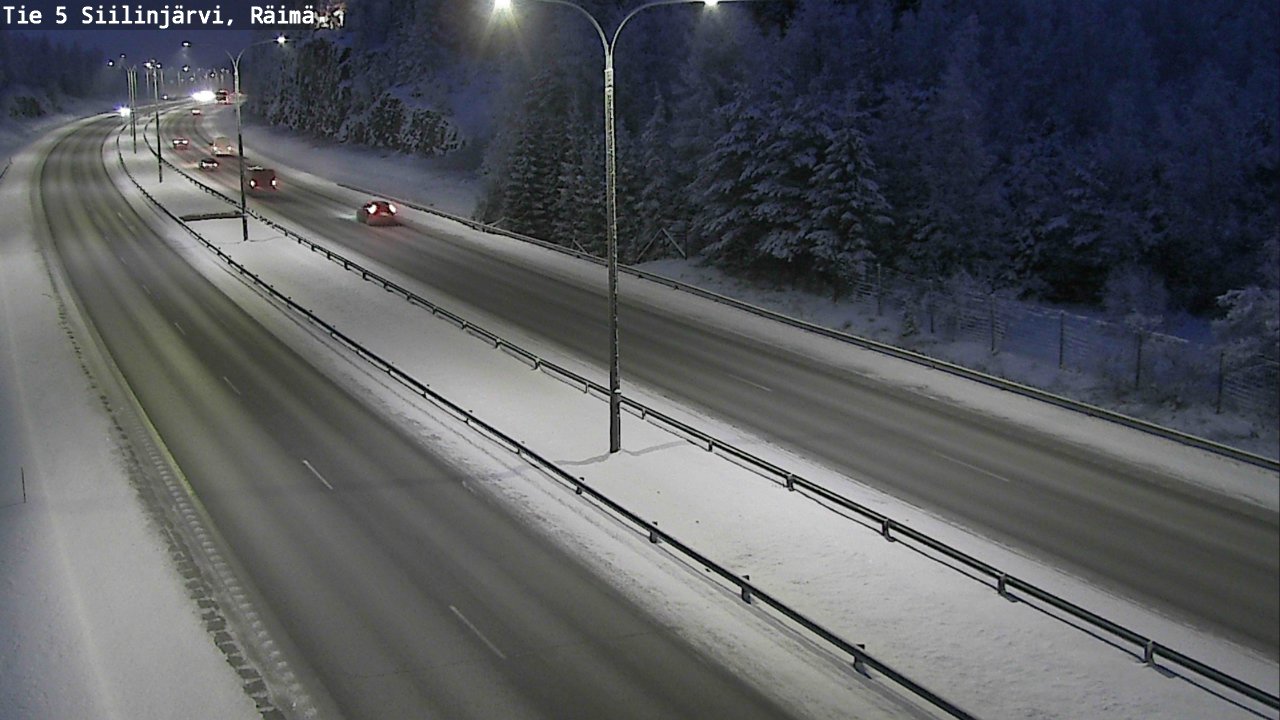 Kelikamerat Kuva Tie 5 Siilinjärvi, Räimä, Siilinjärvi, Pohjois-Savo