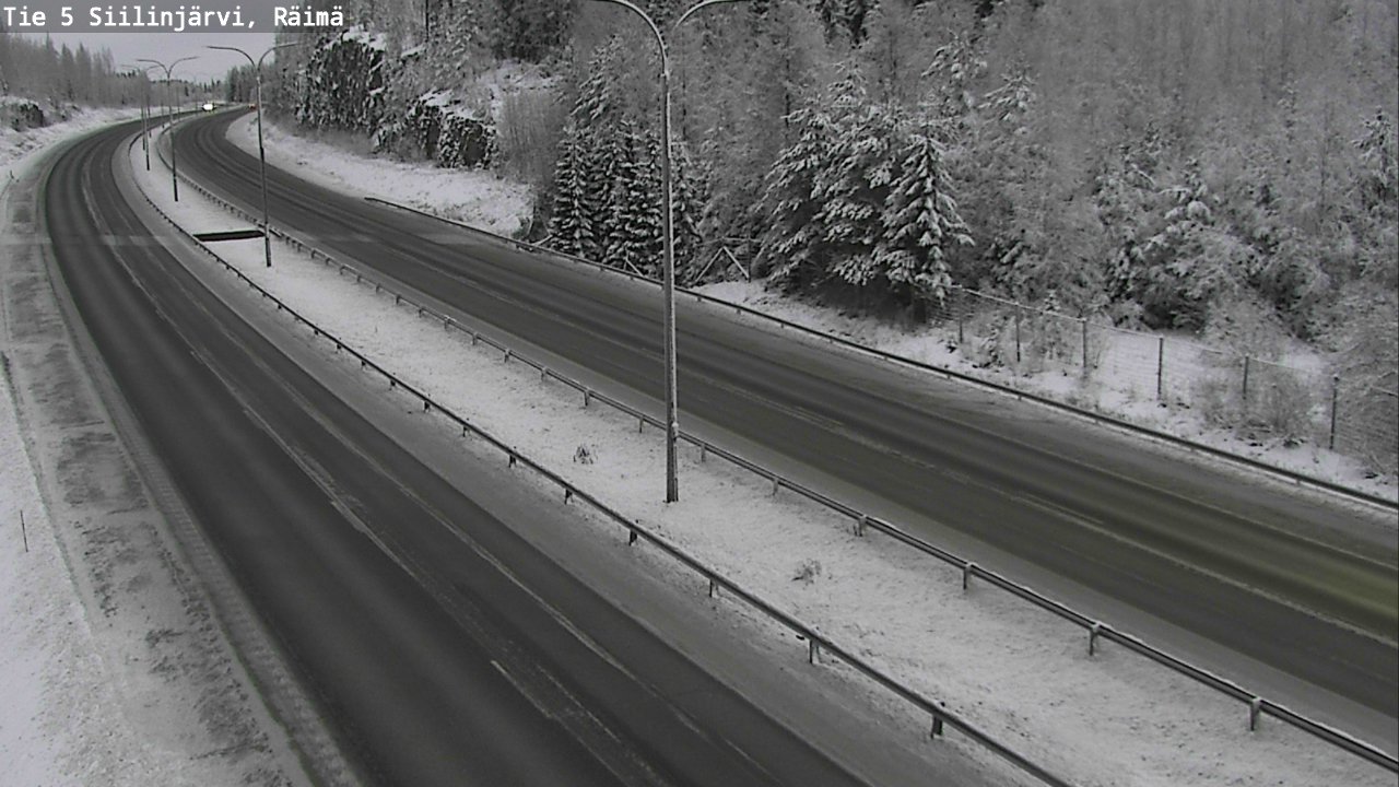 Kelikamerat Kuva Tie 5 Siilinjärvi, Räimä, Siilinjärvi, Pohjois-Savo