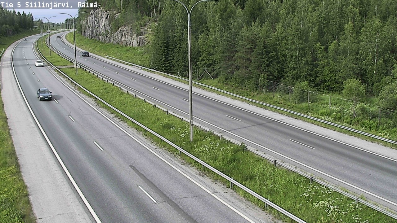 Weather Camera Image Road Siilinjärvi, Räimä, Siilinjärvi, Pohjois-Savo