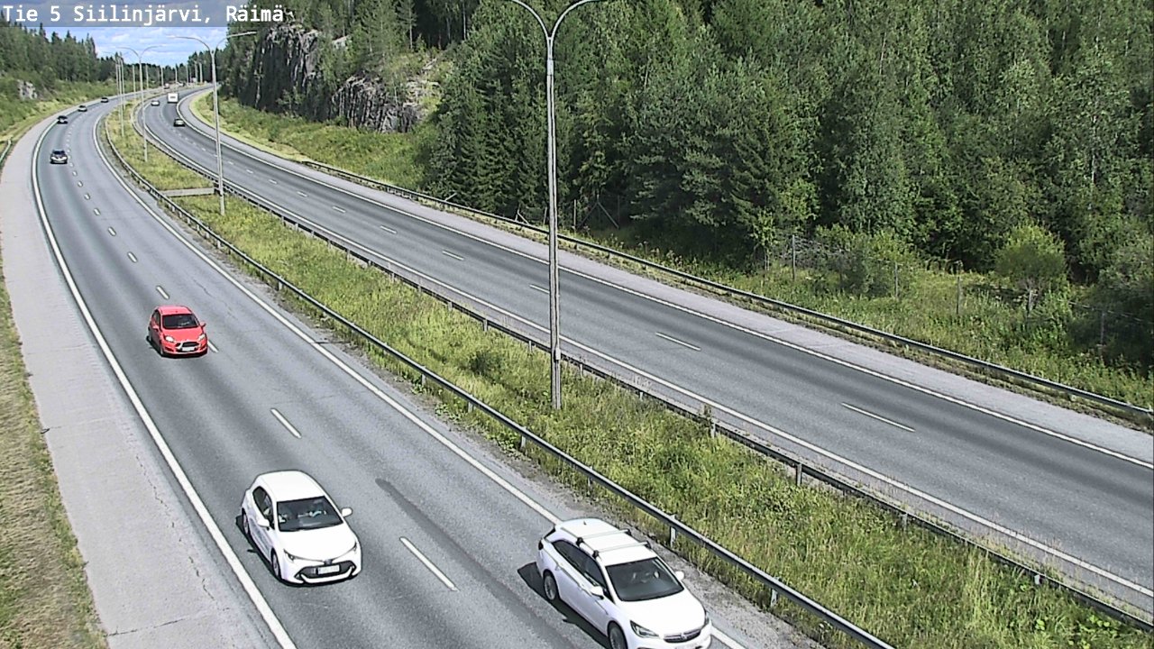 Kelikamerat Kuva Tie 5 Siilinjärvi, Räimä, Siilinjärvi, Pohjois-Savo