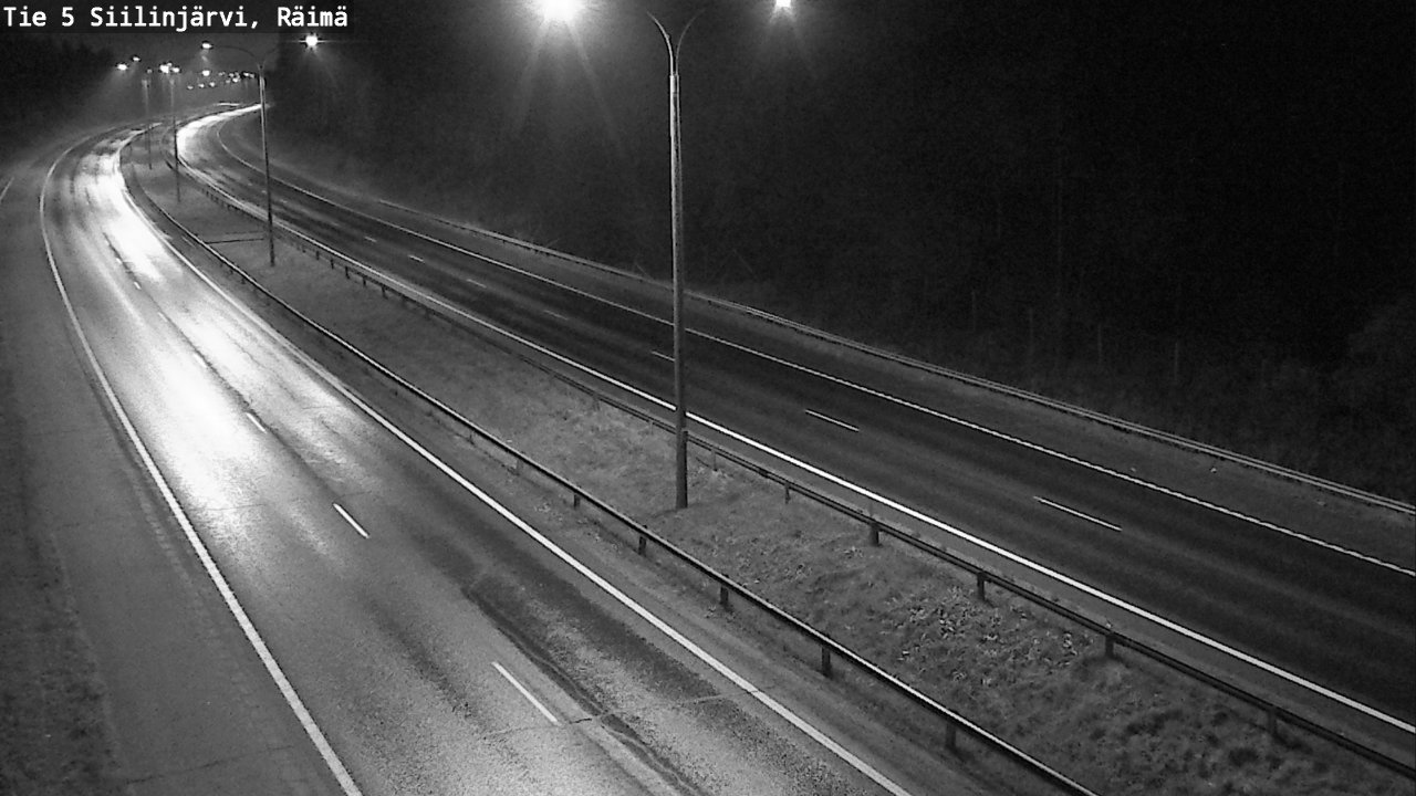 Weather Camera Image Road Siilinjärvi, Räimä, Siilinjärvi, Pohjois-Savo