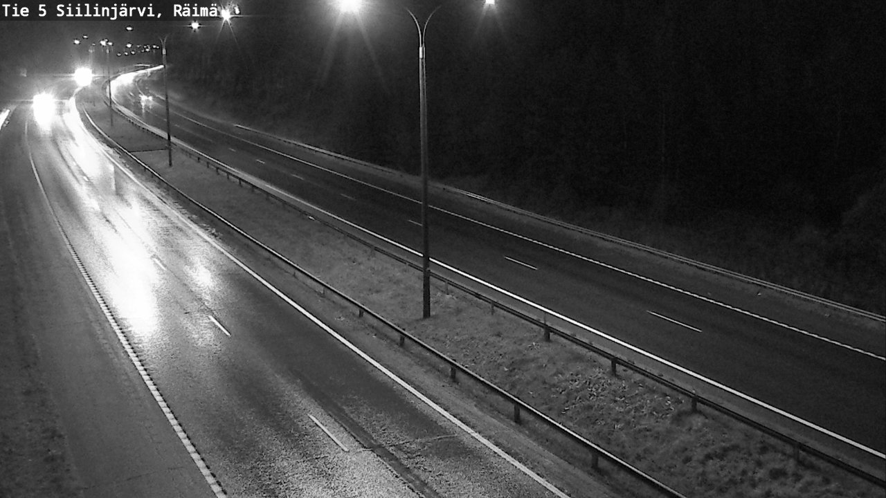 Weather Camera Image Road Siilinjärvi, Räimä, Siilinjärvi, Pohjois-Savo